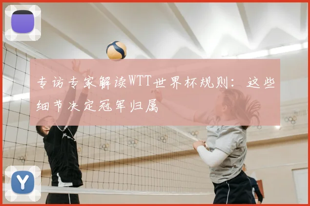 专访专家解读WTT世界杯规则：这些细节决定冠军归属
